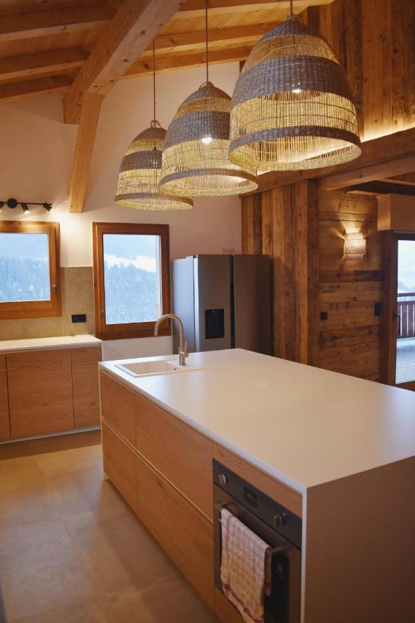 Chez Nonna - Charmant Demi-Chalet A La Montagne Notre-Dame-de-Bellecombe Eksteriør bilde