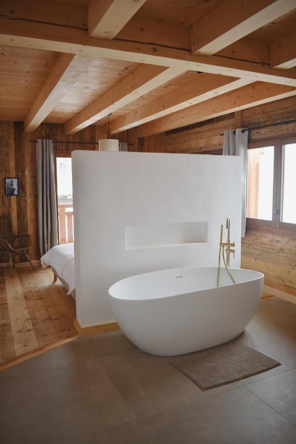 Chez Nonna - Charmant Demi-Chalet A La Montagne Notre-Dame-de-Bellecombe Eksteriør bilde